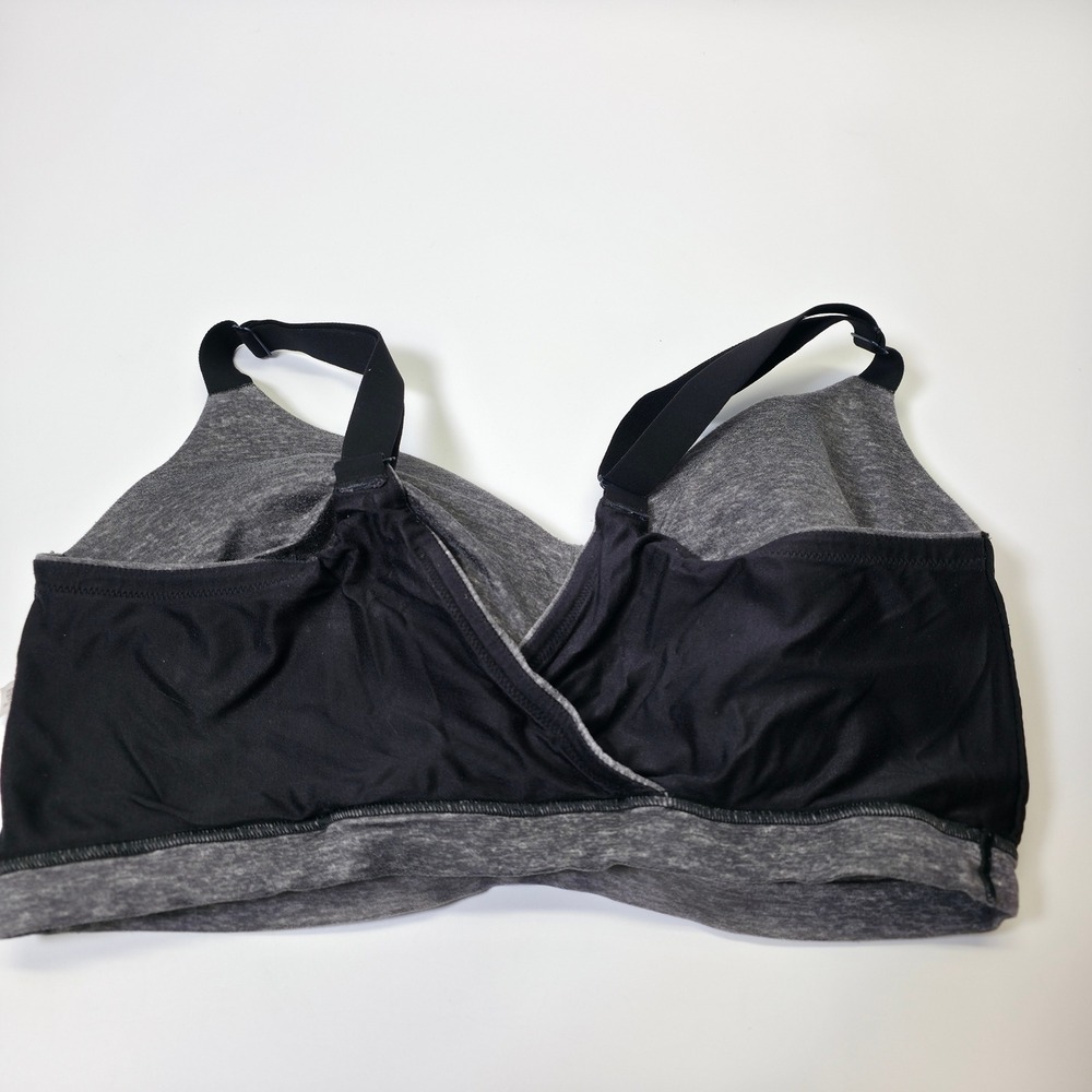 Cacique Modern Lightly Lined Lounge Bra 38F/40F Lot of 2 Gray Padded Discontinue - Picture 11 of 16